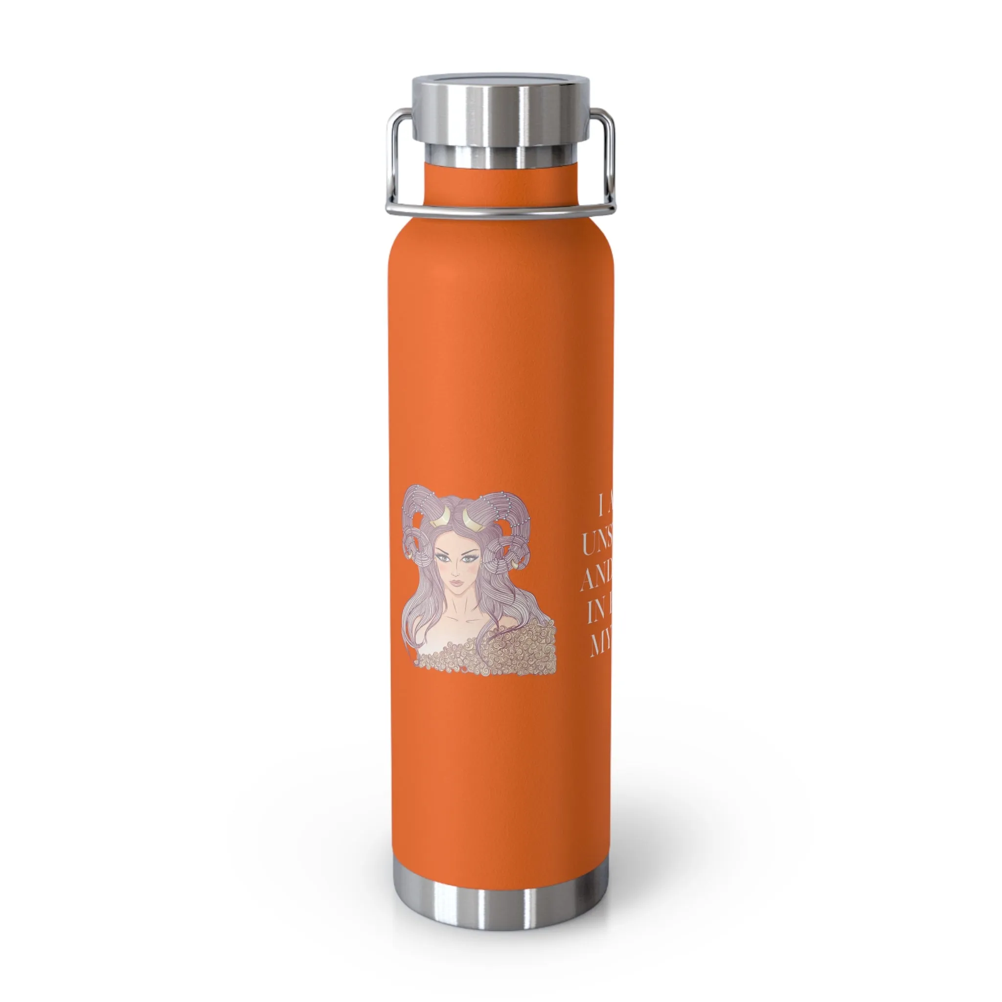 Zodiac Aries Copper Vacuum Insulated Bottle, 22oz