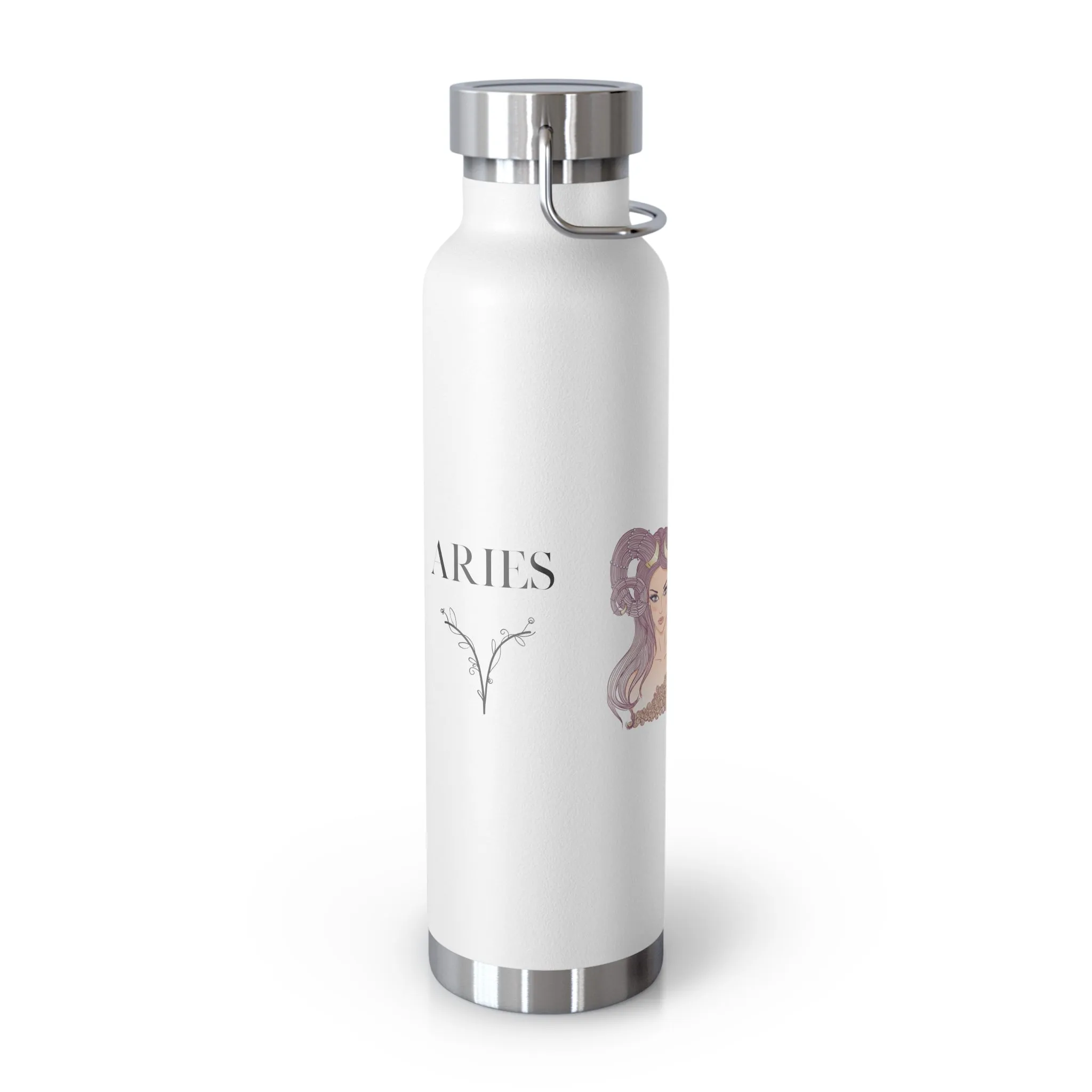 Zodiac Aries Copper Vacuum Insulated Bottle, 22oz